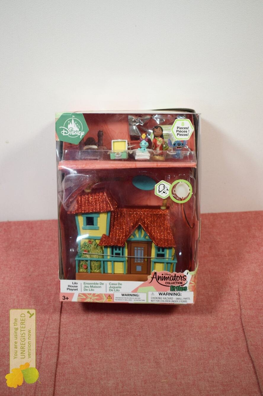 Lilo & Stich Micro Animal Lilo House Playset